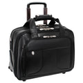 Black Nylon Detachable-Wheeled Laptop Case E74644