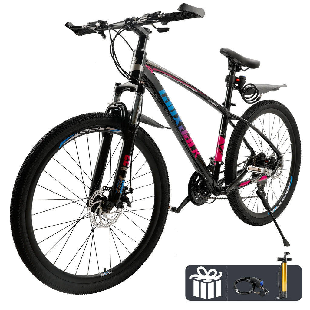 Full Suspension 21 Speed 27.5 inch Dual Disc Brake Mountain Bike E1792