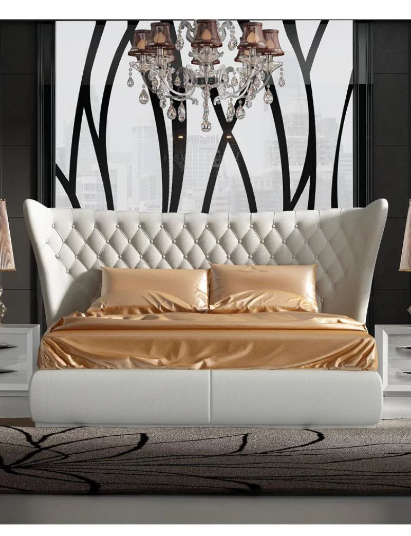 Queen Eco-Leather Bed U28551