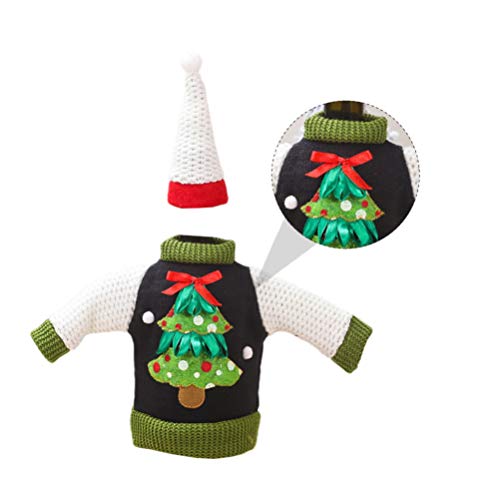 Christmas Wine Bottle Covers with Hat D811