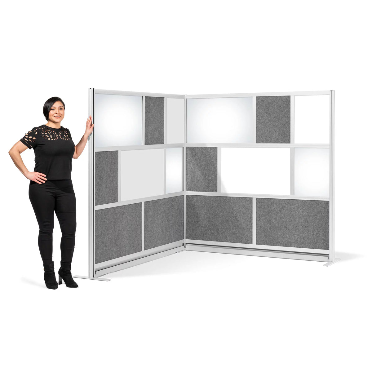 Modular Expandable Office Partition Wall System X8450