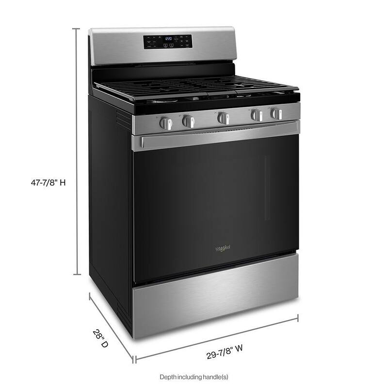 Gas Range with Air Fry Oven in Stainless Steel C9511