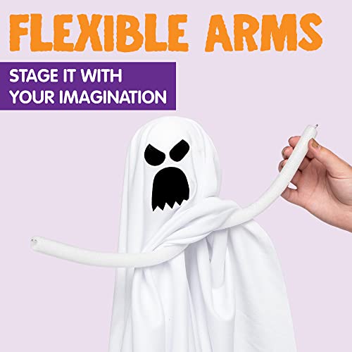 Hanging Ghosts Outdoor Decoration 5 Pack R8445