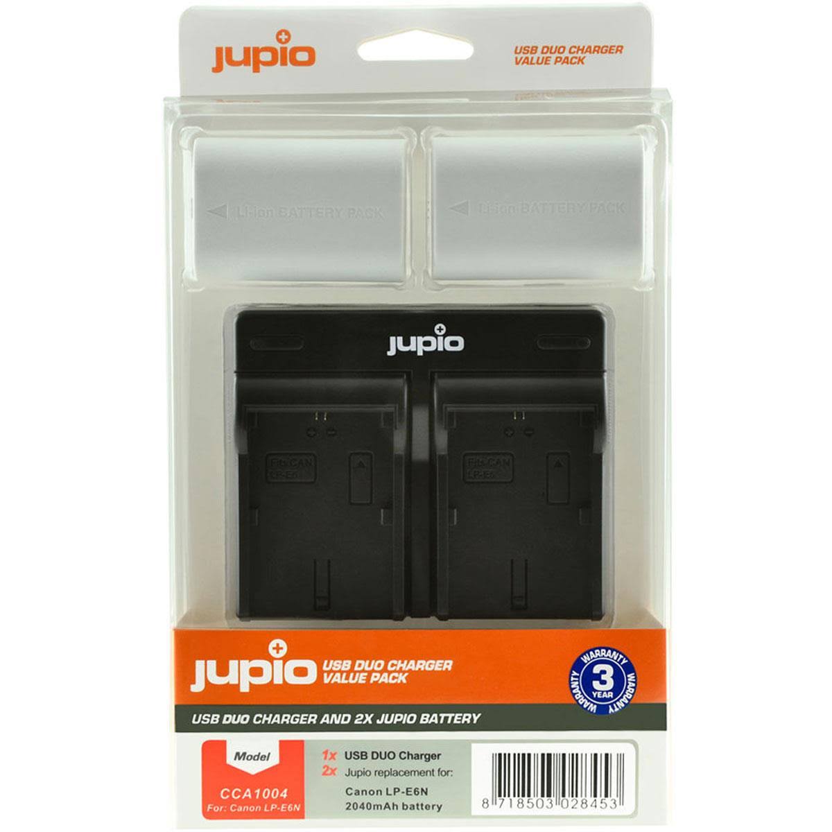 2x Battery 2040mAh + USB Dual Charger X54471