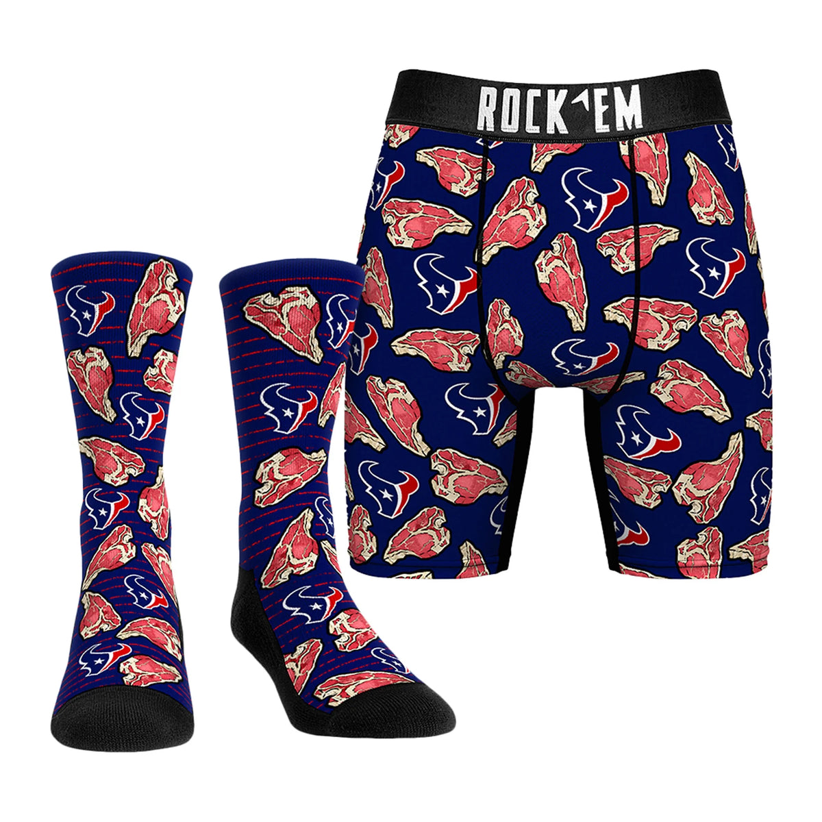 Men's Underwear and Crew Socks Combo Pack Z3942