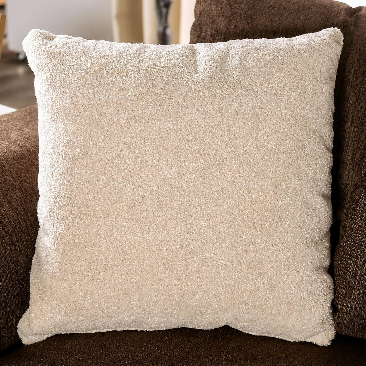 Traditional Fabric Upholstered 2-Piece Sofa Set G308