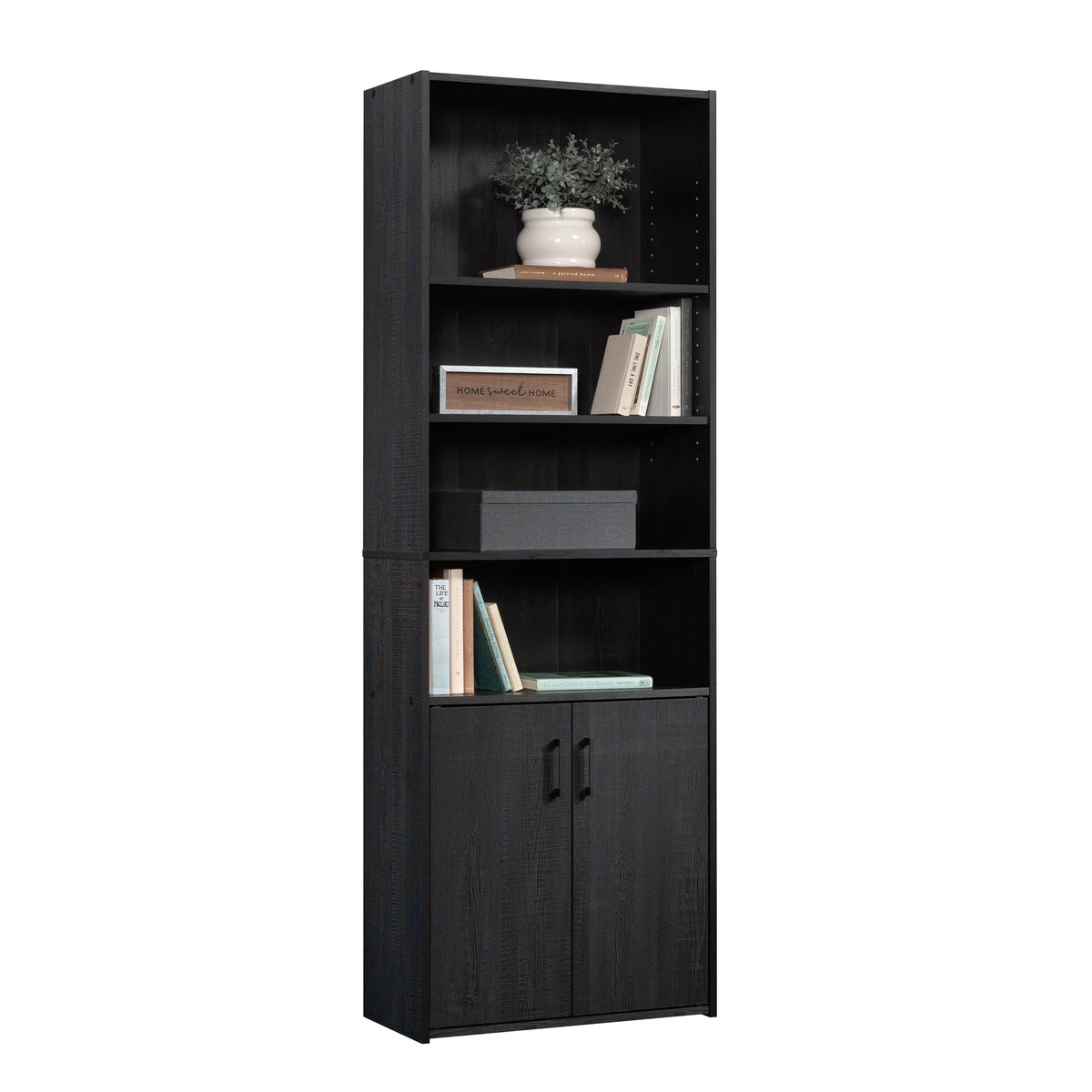 5 Shelf Bookcase with Doors G1813