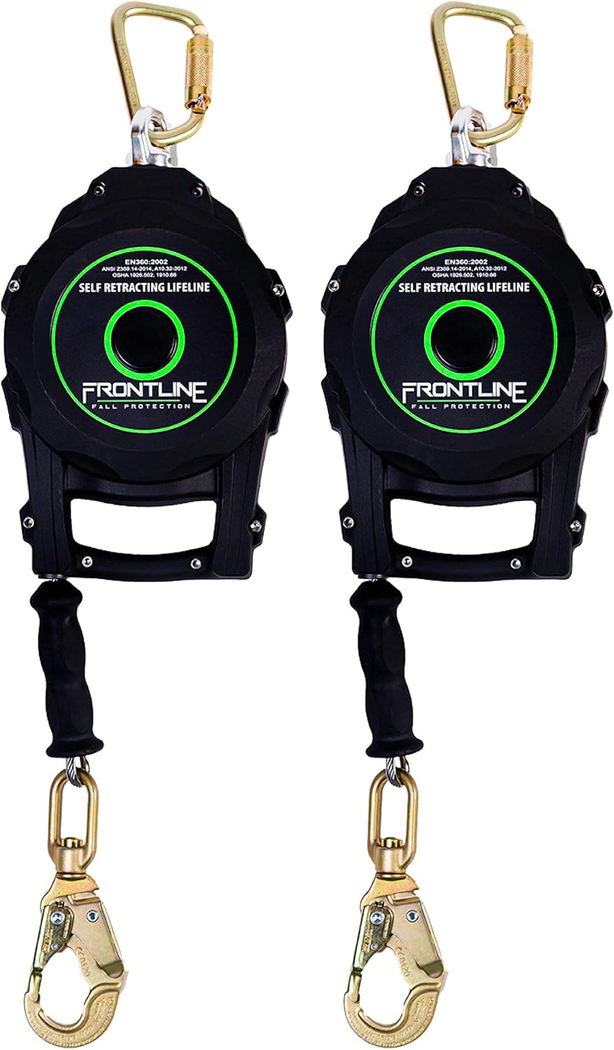 50ft Galvanized Steel Retractable Lifeline H560382