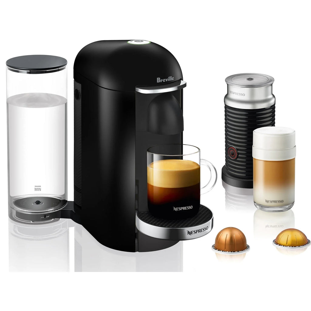 Piano Black Single-Serve Coffee and Espresso Machine W581994