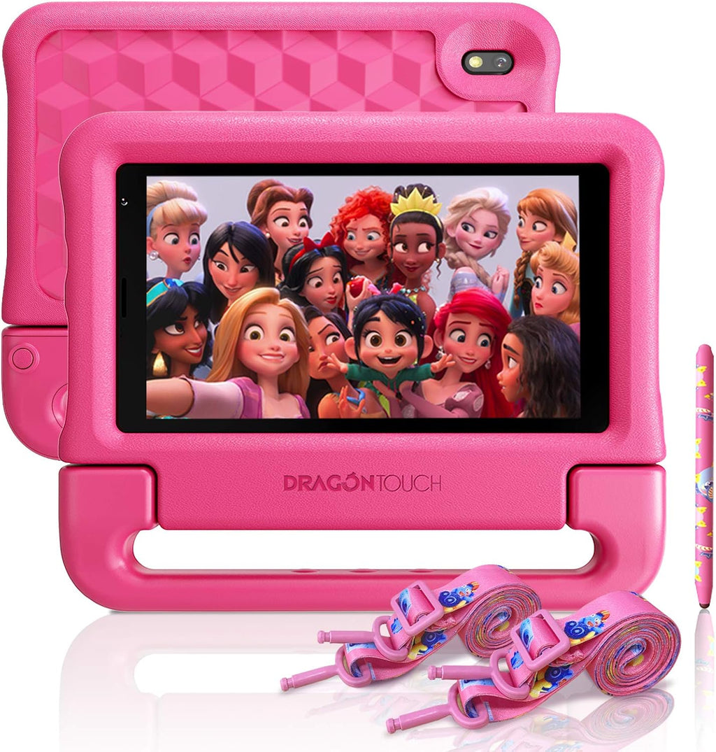 7 Kids Tablet with WiFi, 32GB ROM, Kid-Proof Case, Pink X77065