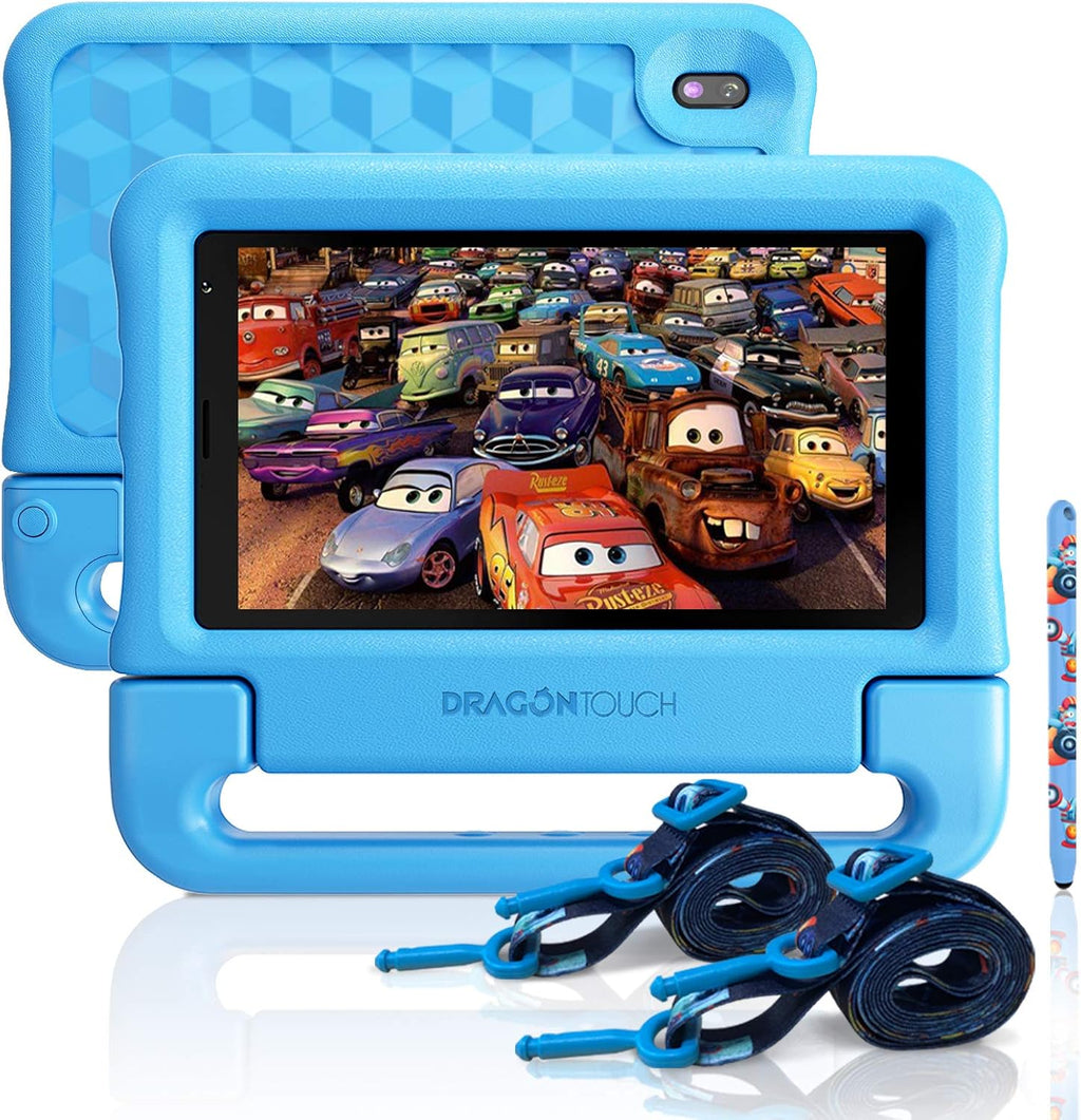 7 Kids Tablet with WiFi, 32GB ROM, Kid-Proof Case, Pink X77065