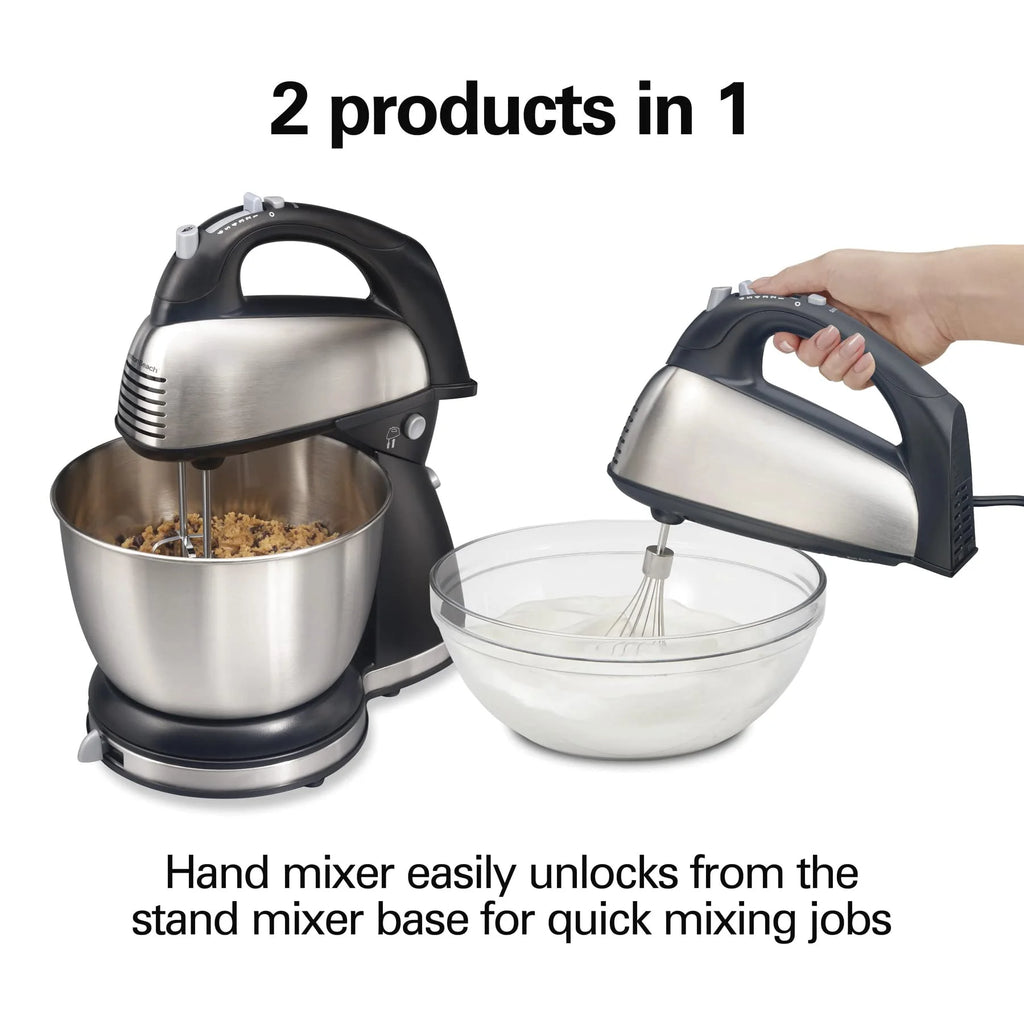 Black and Stainless Stand and Hand Mixer G759373