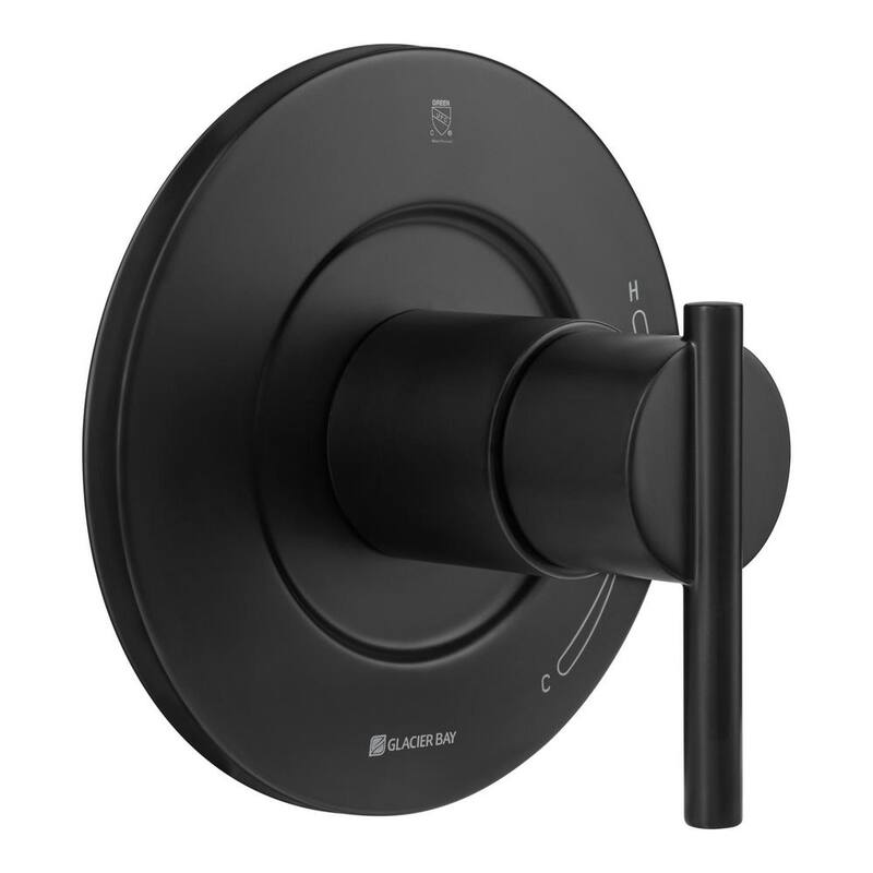 Single-Handle 1-Spray Tub and Shower Faucet 1.8 GPM Matte Black N6385