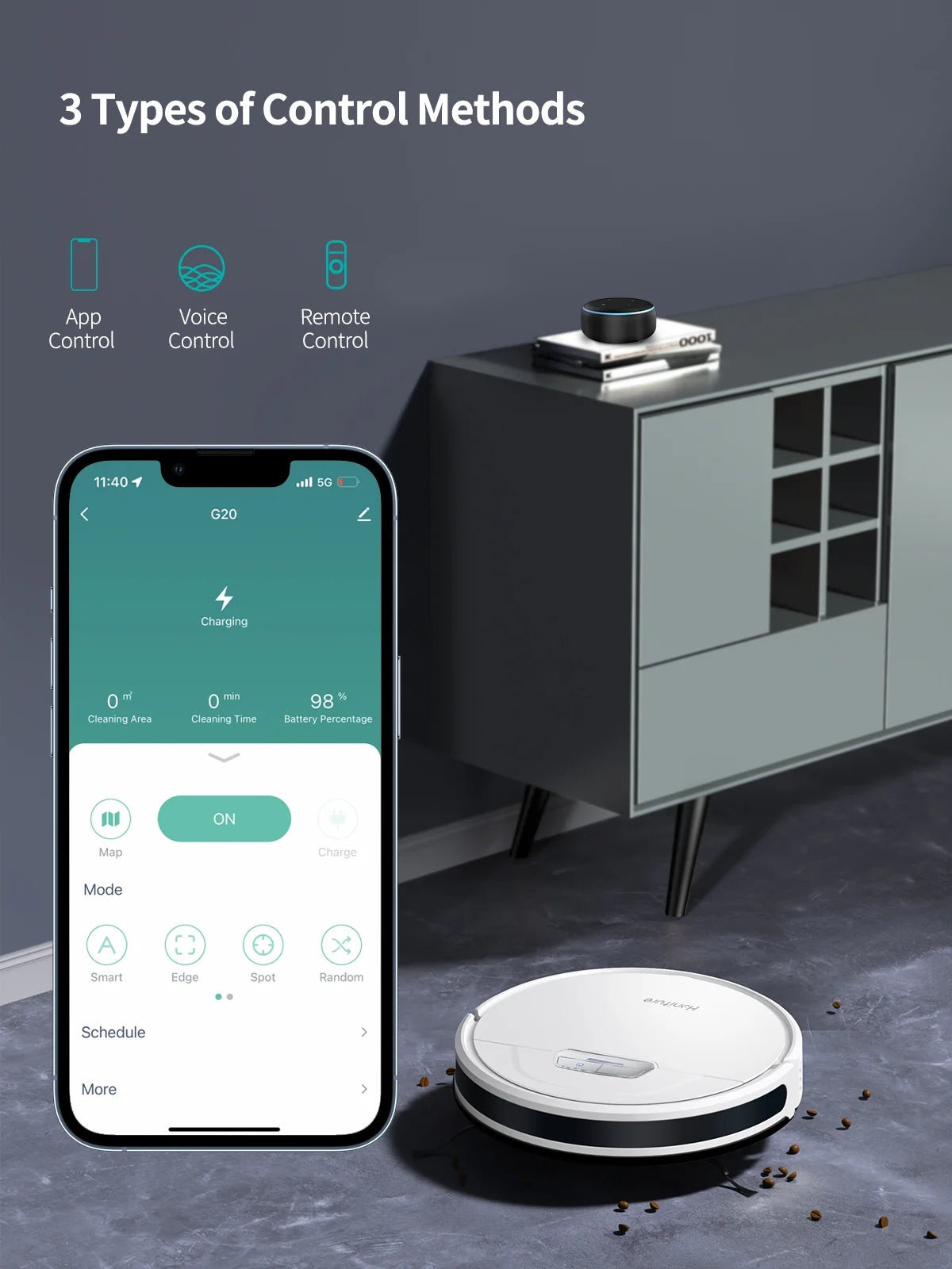 4000Pa Smart Robot Vacuum Cleaner and Mop Combo N54035