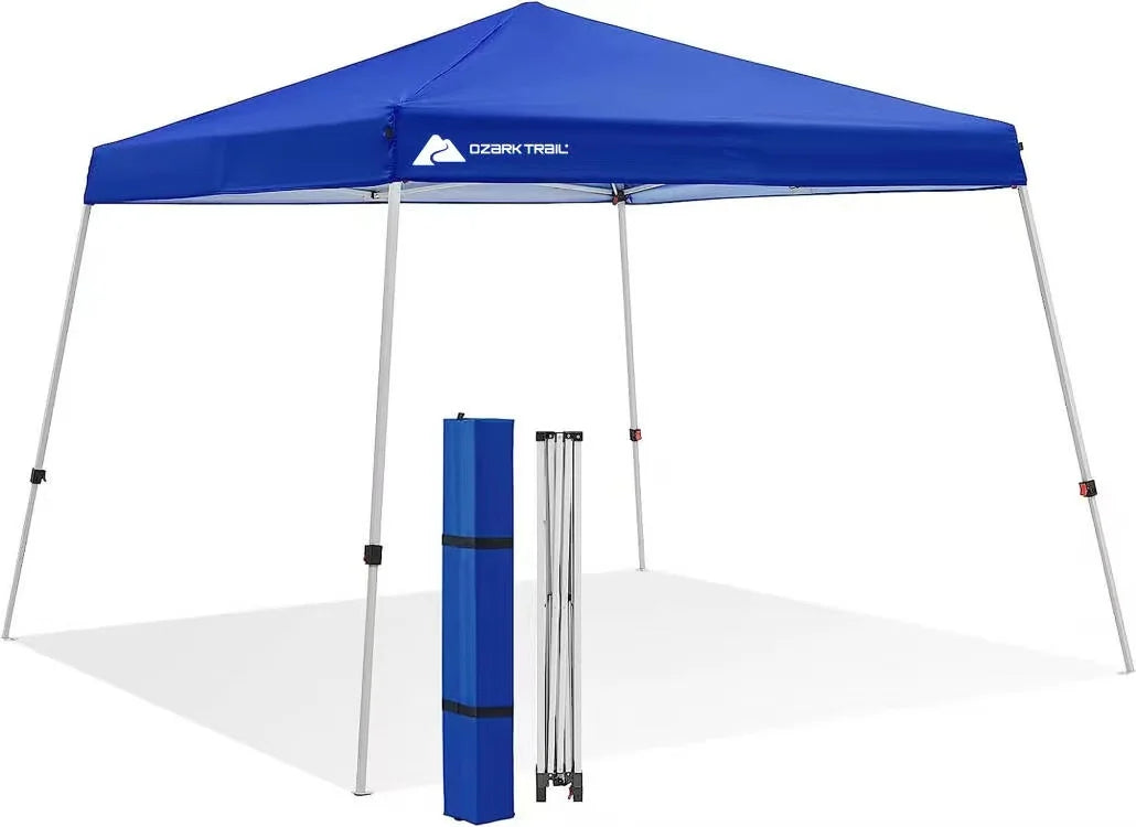 10' x 10' Blue Pop-up Canopy Outdoor Shade Shelter X72500
