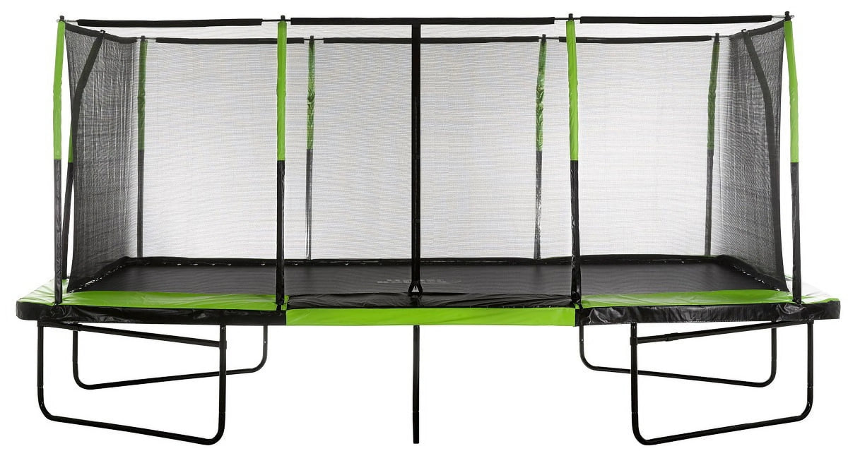 10' X 17' Rectangular Trampoline Set with Enclosure System C4334