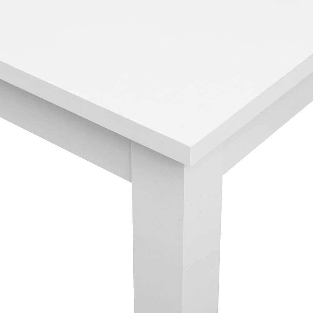 48" White Wood Sofa Table C3404