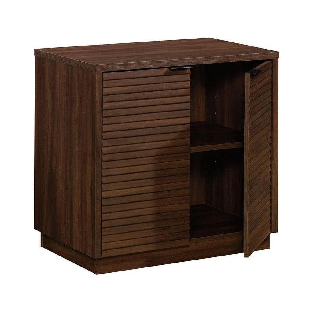 3-Piece Credenza Desk & Hutch & Utility Stand P335743