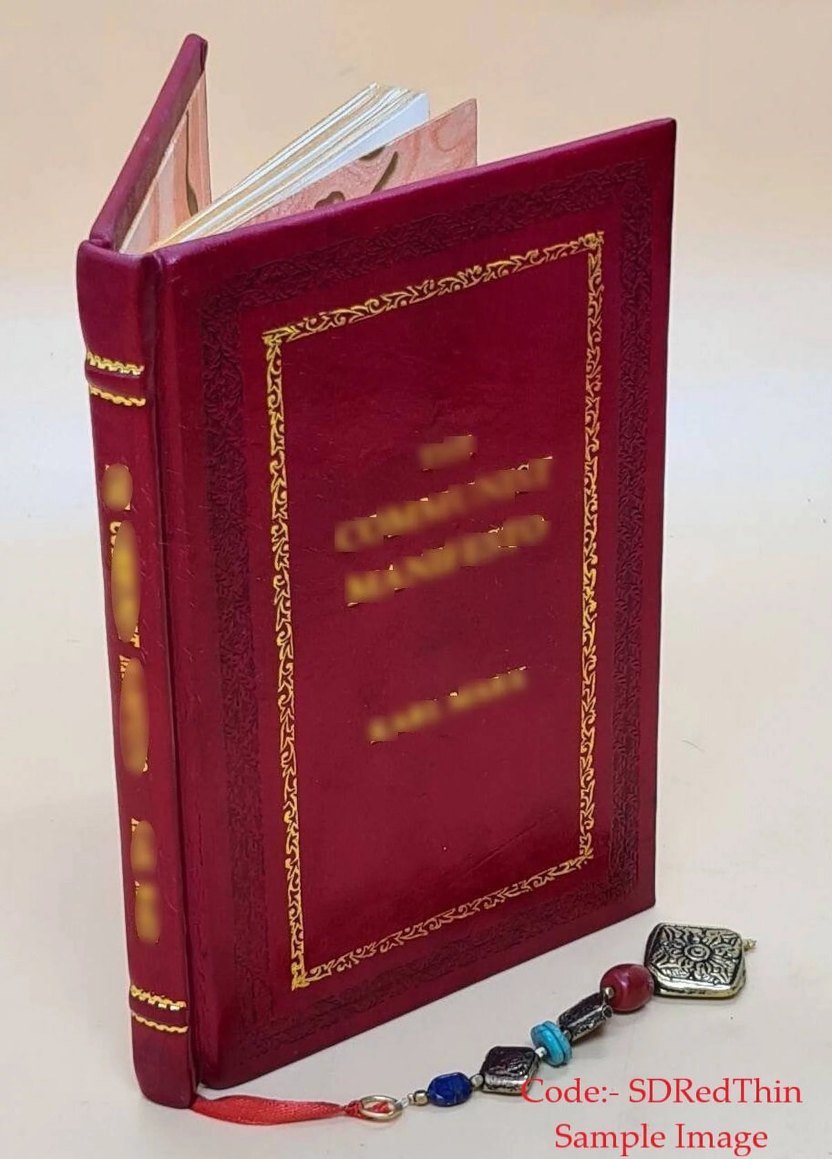 Extinct Species of American Ox Premium Leather Bound H305