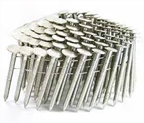 1 3/4x22 Ring 304 Stainless Coil Roofing Nails J209