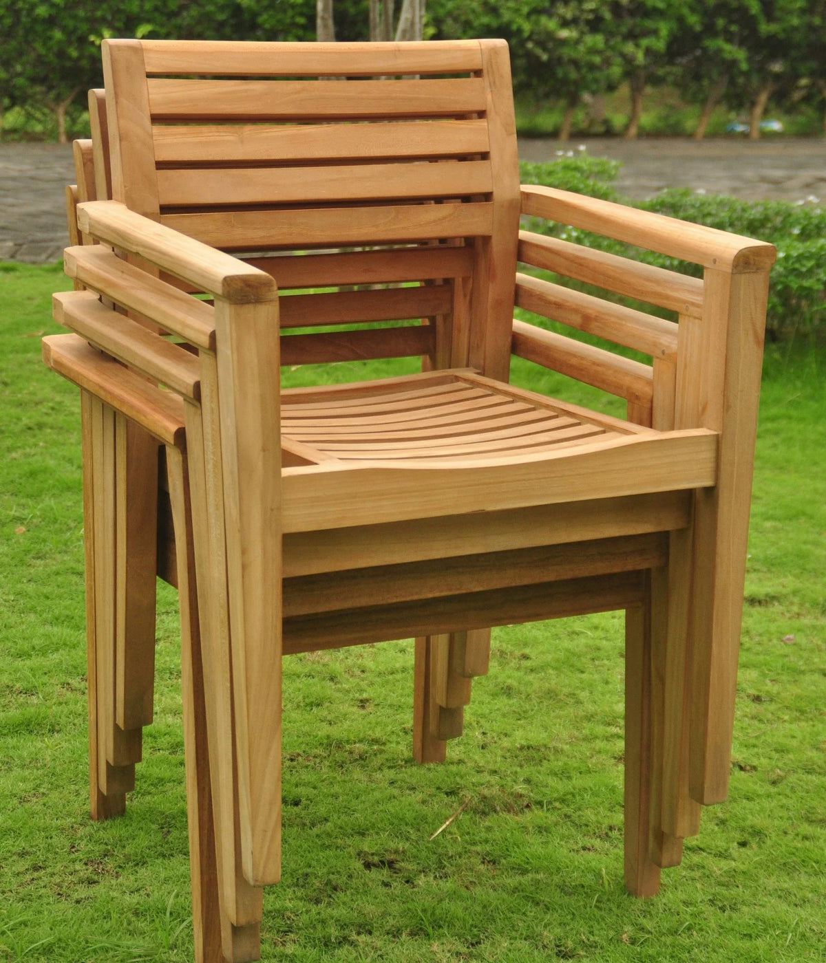7 Pc Teak Dining Set A982927
