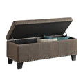 Brown Storage Bench B440