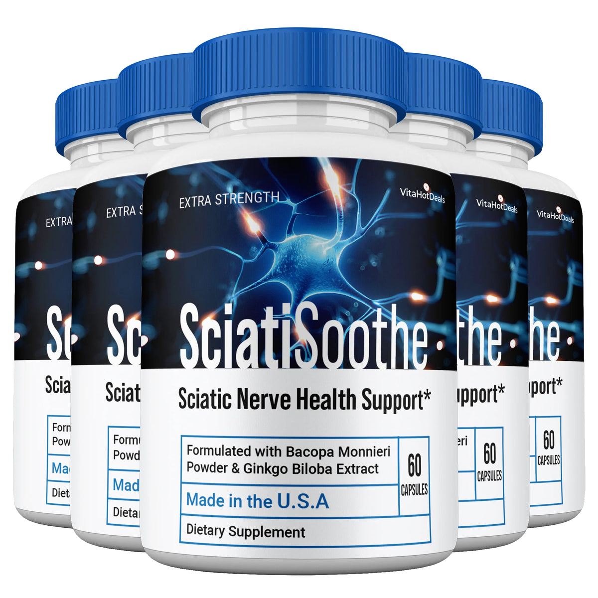 Nerve Health Support Pills 5 Pack L13910