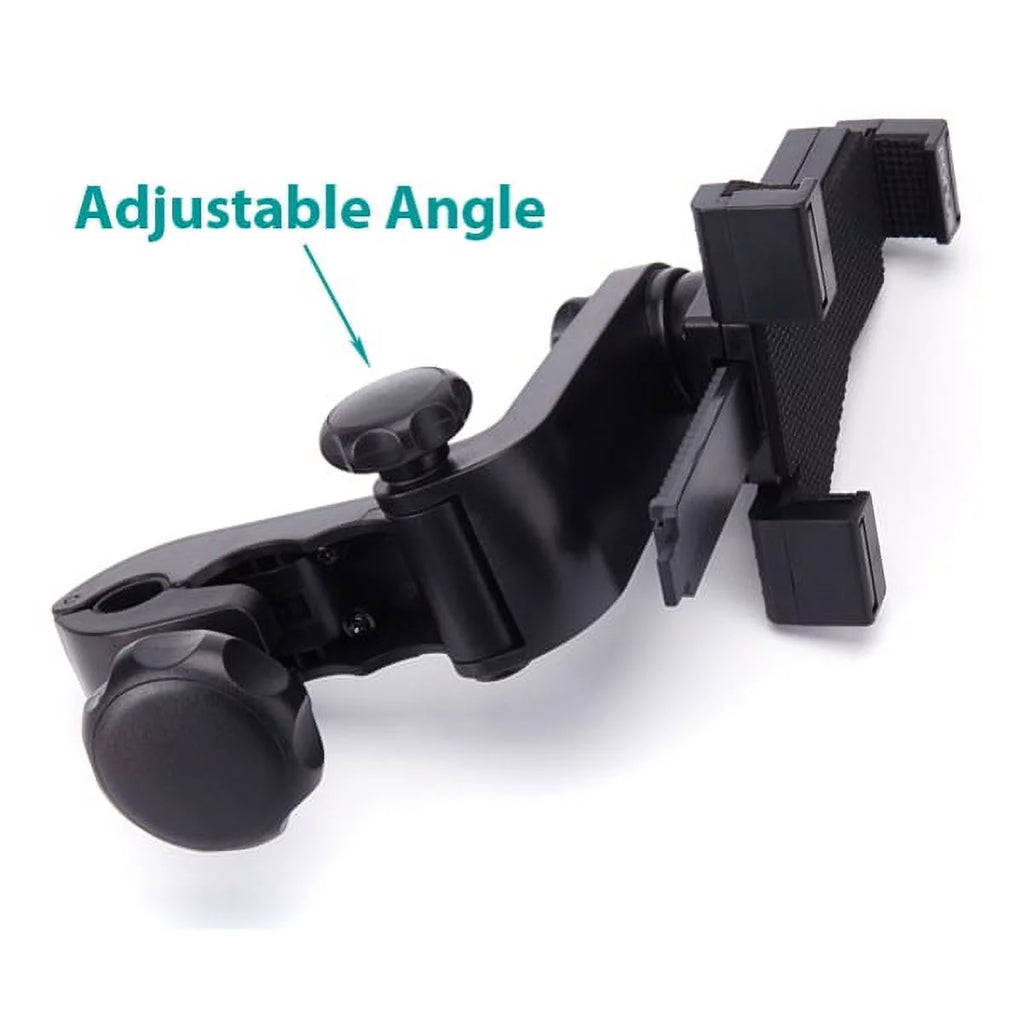 Black Rotating Car Headrest Tablet Holder I619123