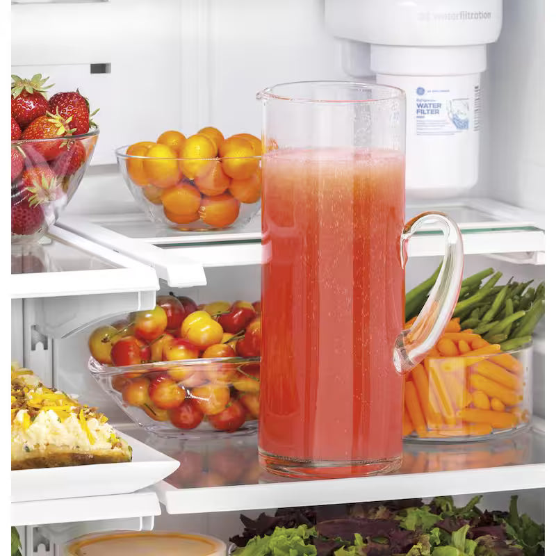 Counter Depth French Door Refrigerator in White X802342