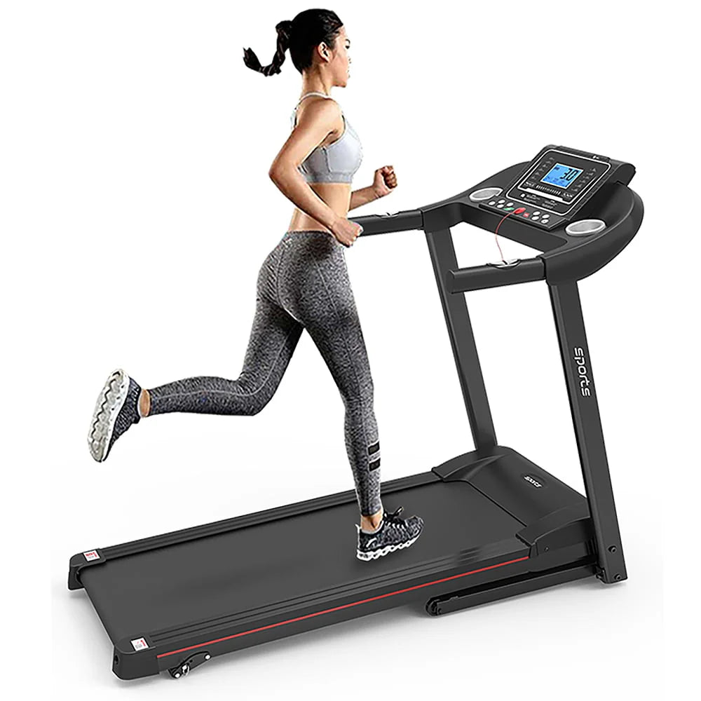 Portable Folding Treadmill with Incline W48366