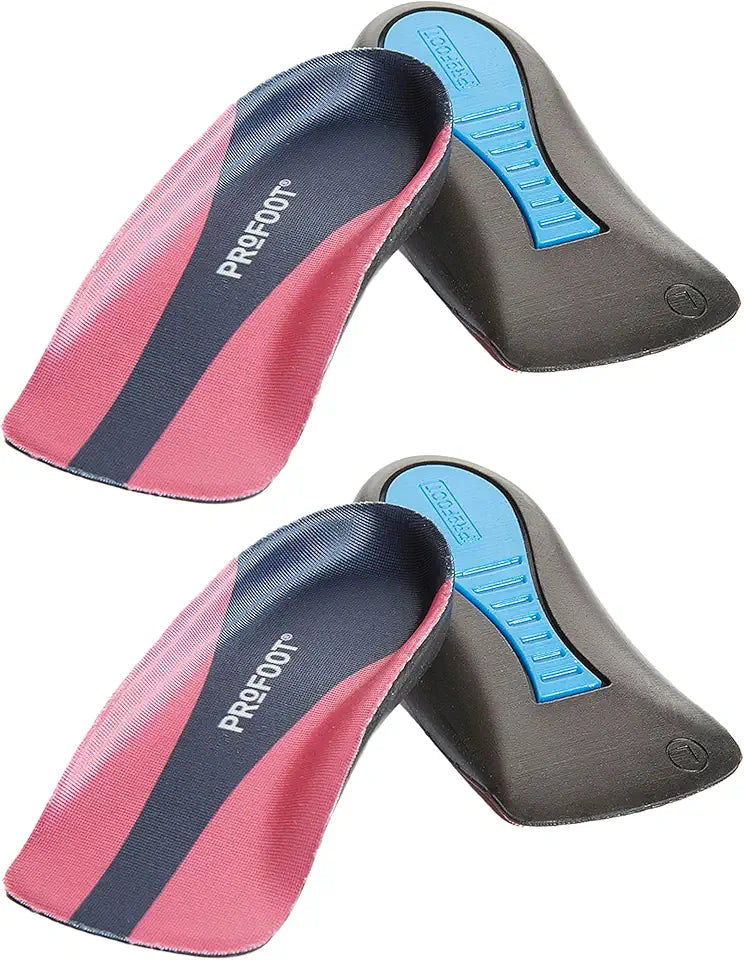 Orthotic Insoles for Plantar Fasciitis & Heel Pain, Women's 6-10, 2 Pair T816926