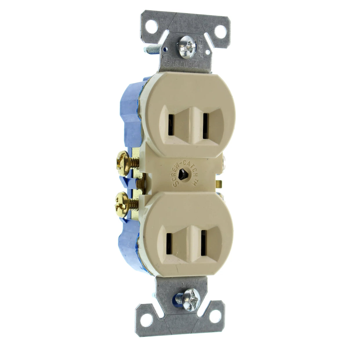 Duplex Outlet 2-Wire 15-Amp 120-Volt Ivory 50-Pack B5431