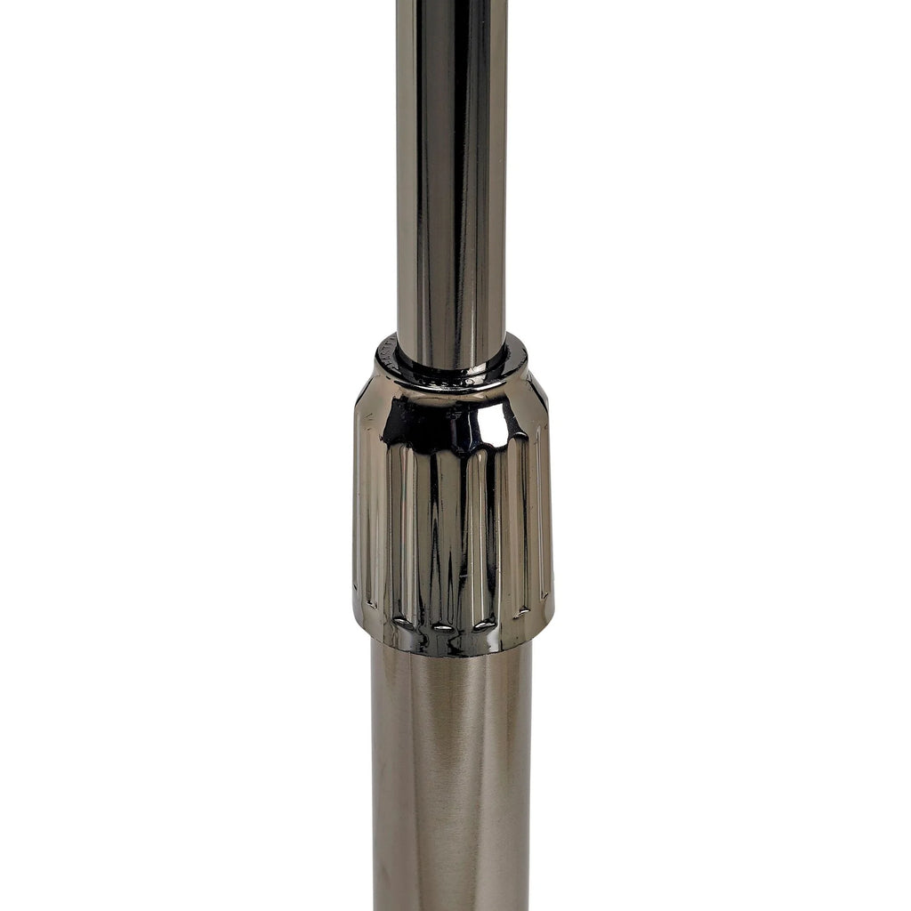 49" Black Adjustable Height Standing Floor Fan H847616