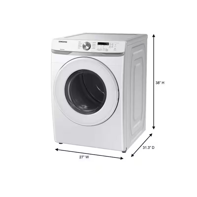7.5 cu. ft. Vented Gas Dryer with Sensor Dry in White K467