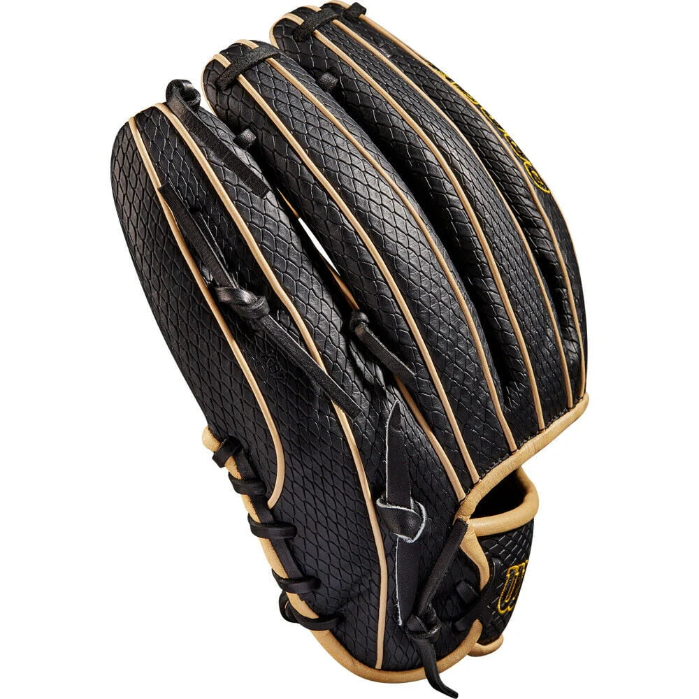 11.75 Baseball Glove Cross Web Black/Blonde Right Hand Z73136