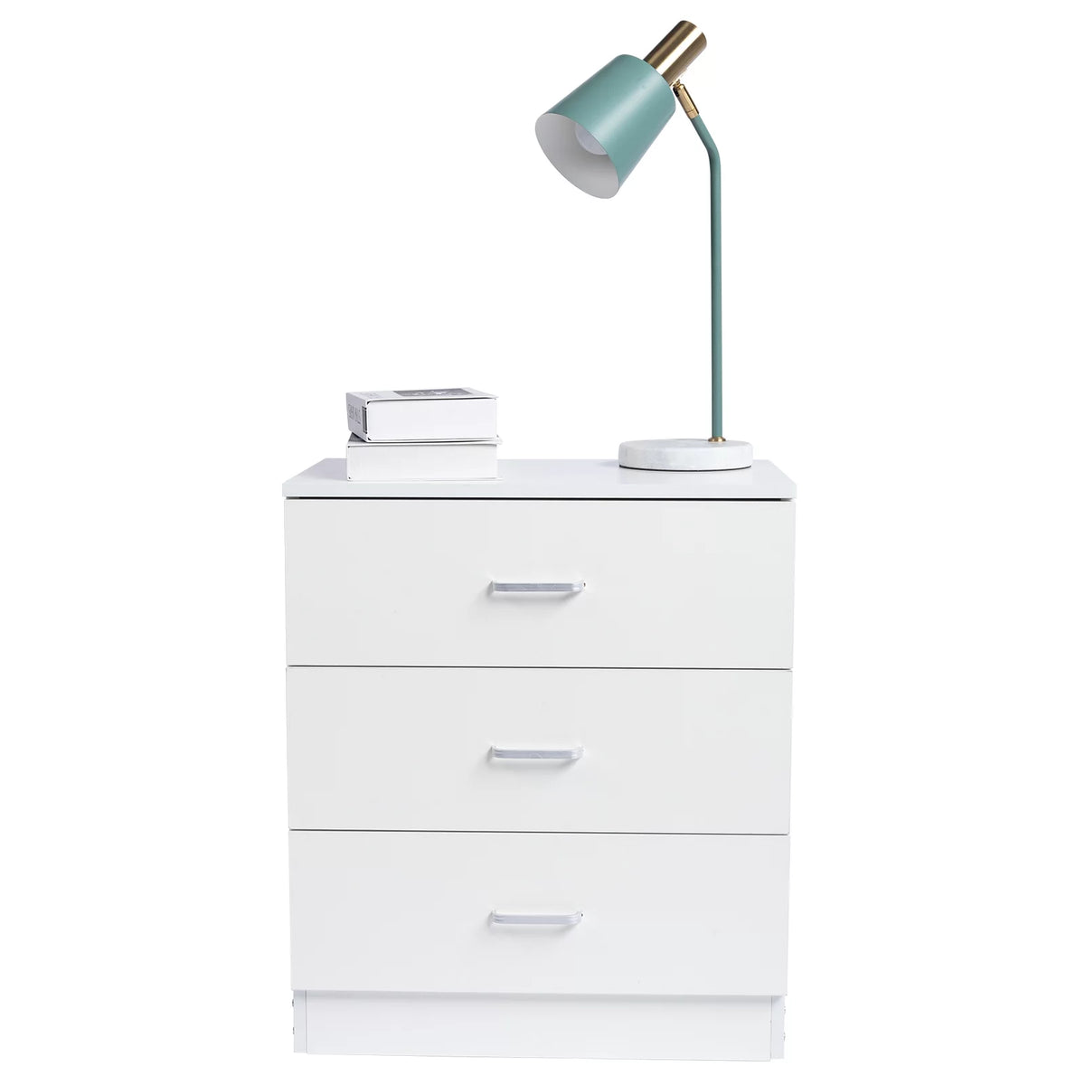 White 3 Drawer Dresser K56078