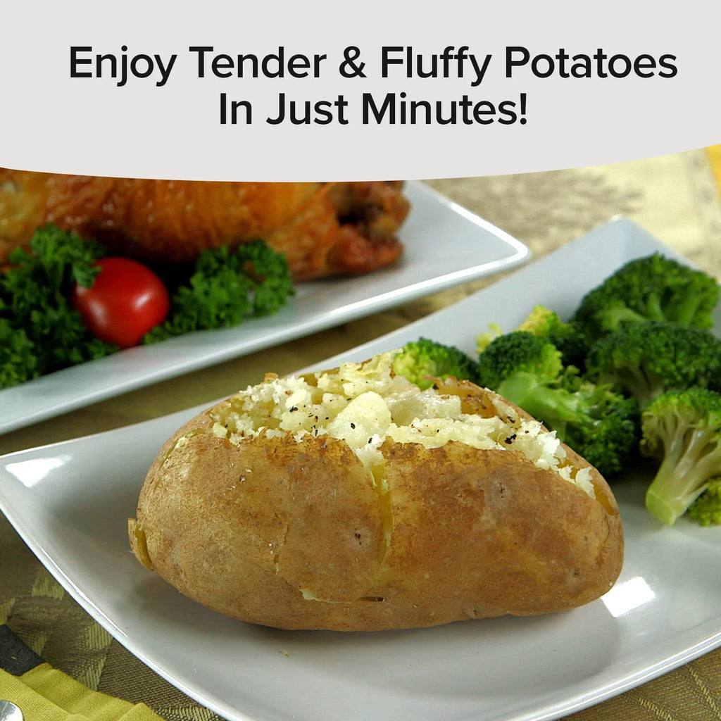 2 Pack Microwave Baked Potatoes X63758