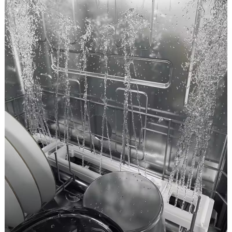 Built-In Matte White Dishwasher with Stainless Steel Tub Y144759