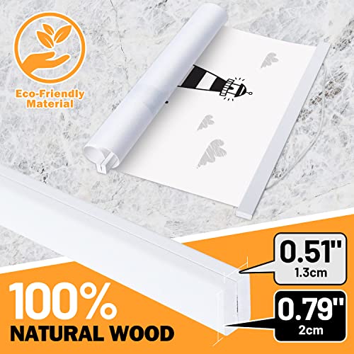 24x36 24x18 24x30 Magnetic Wood Poster Frame R239748