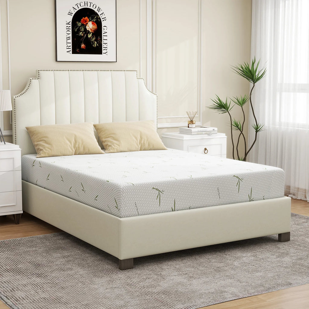Twin Size Memory Foam Mattress with Cover A4957