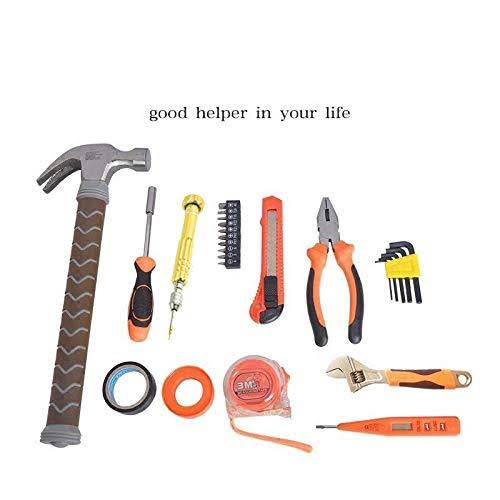 Household Hand Tool Kit with Hammer Case M187198
