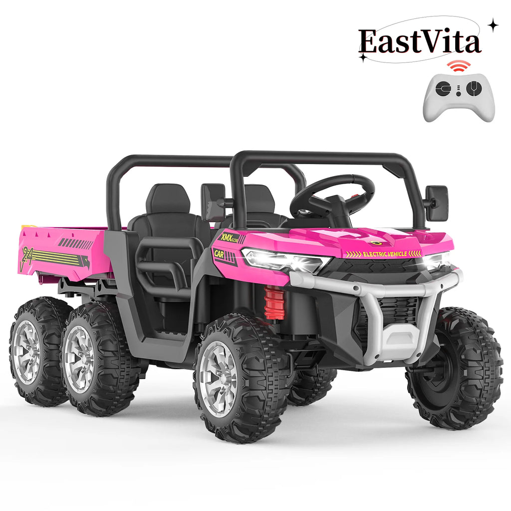 24V 6 Wheels Electric Ride on Tractor Dump Truck Q443023