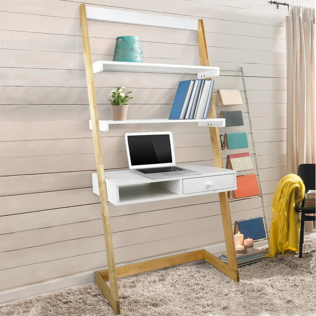 Ladder Desk with Drawer C595