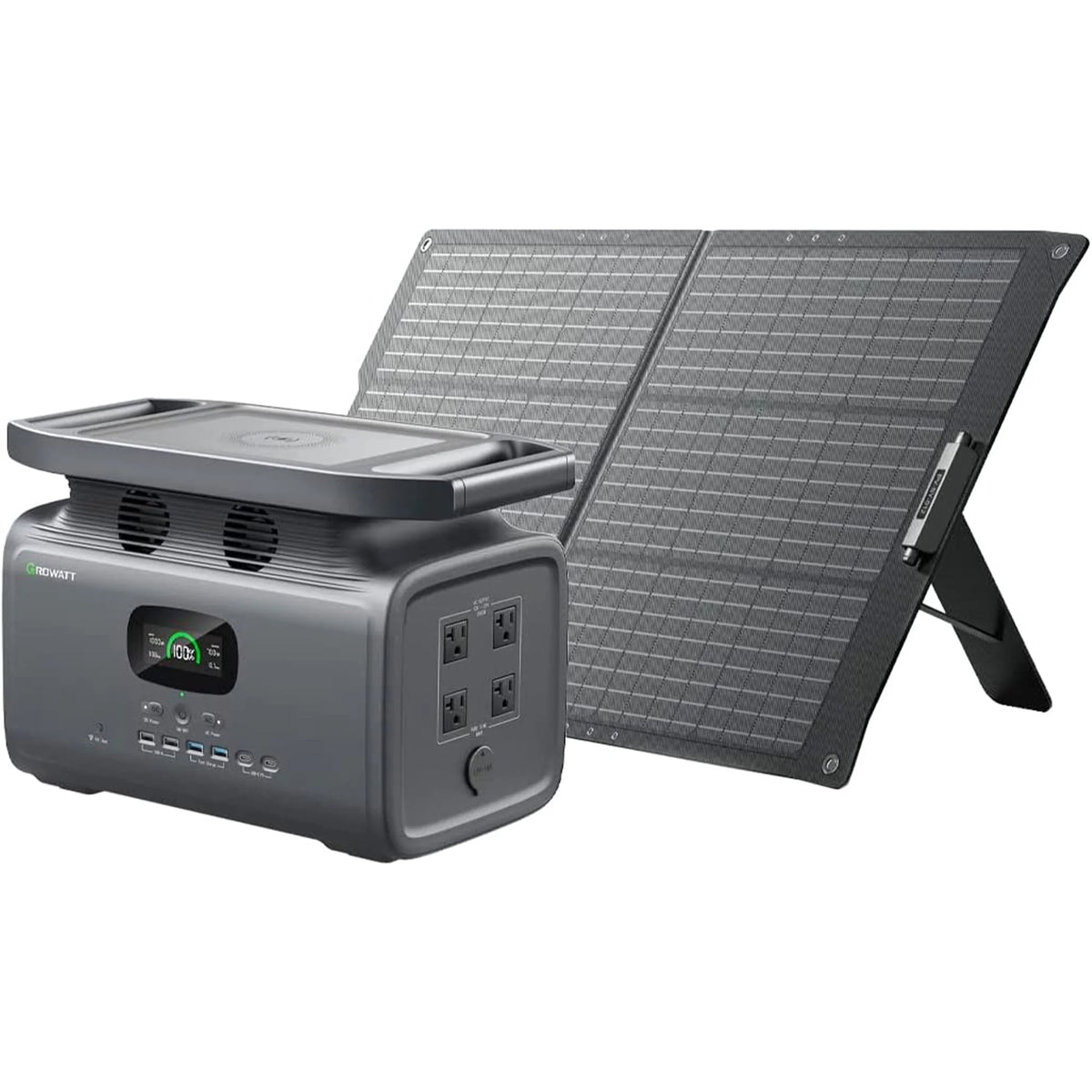 Portable Power Station 1512Wh 2000W Solar Generator V577