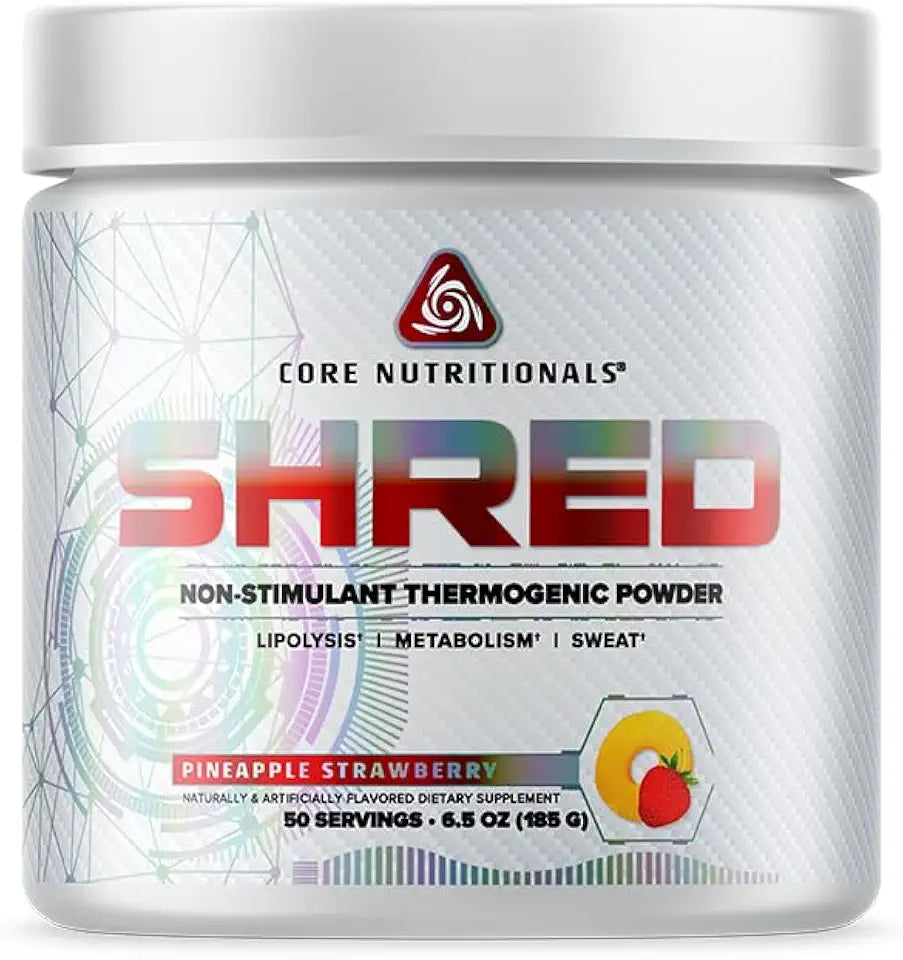 Fat Burning Thermogenic Powder with Acetyl-L-Carnitine 50 Servings Pineapple Strawberry P680871