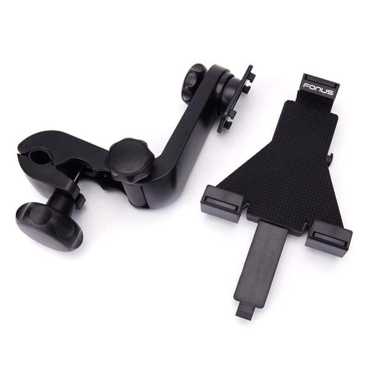 Black Rotating Car Headrest Tablet Holder I619123