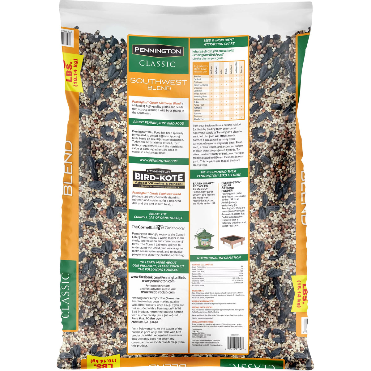 Southwest Blend Wild Bird Food 40 lbs. R984