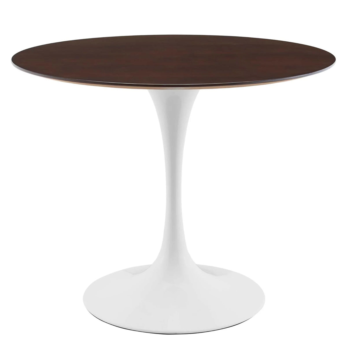 Round Modern Wood Metal Dining Table Z3408