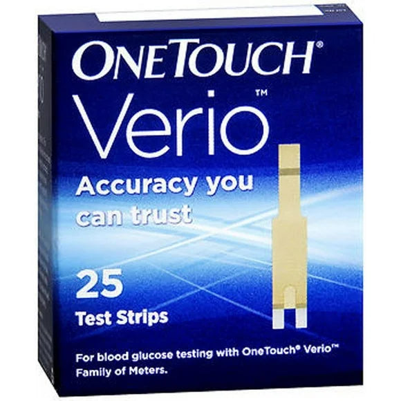 Blood Glucose Test Strips 25 Count Q23470