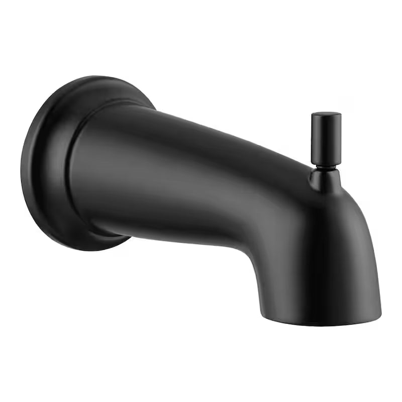 Single-Handle 1-Spray Tub and Shower Faucet 1.8 GPM Matte Black N6385
